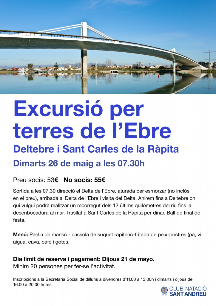 Excursió Terres de l'Ebre