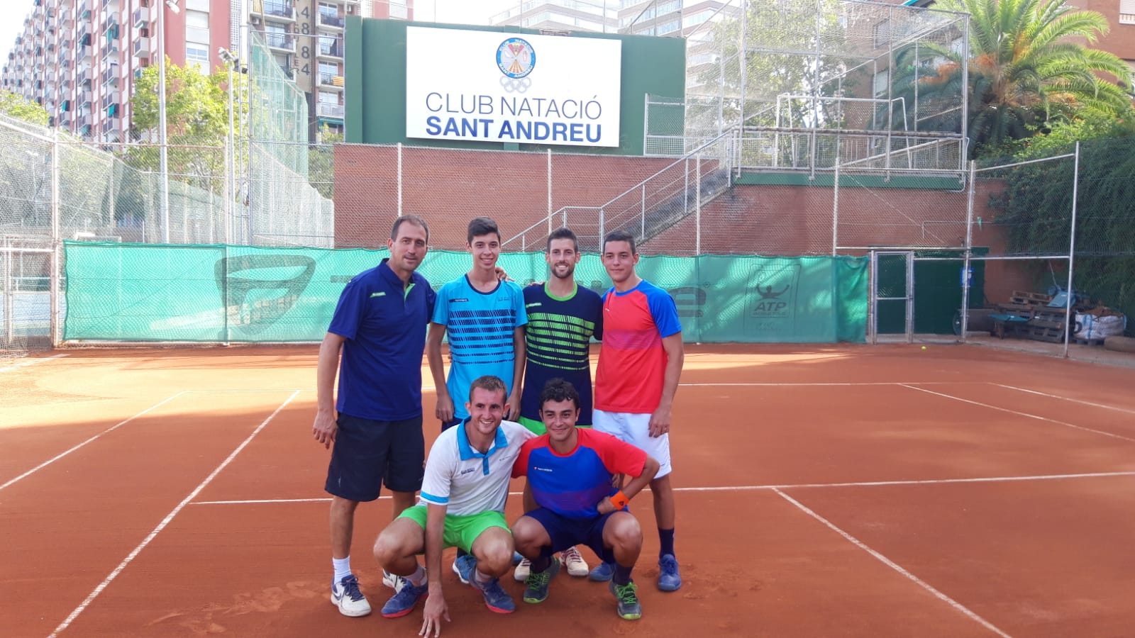 Victòria de l'absolut de tennis al Campionat d'Espanya