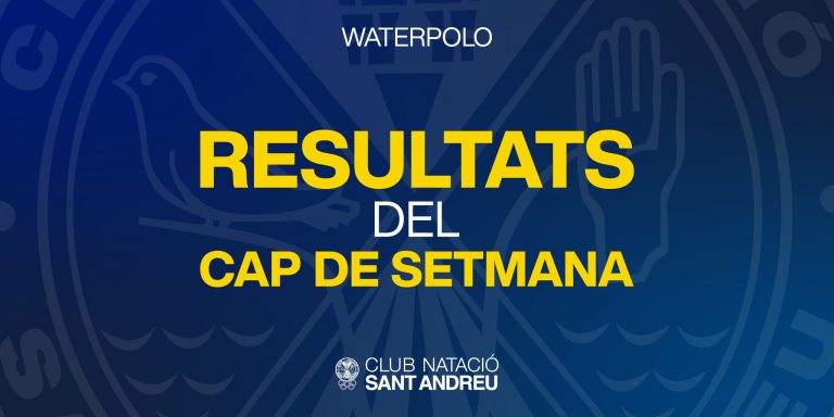 Waterpolo: resultats del cap de setmana