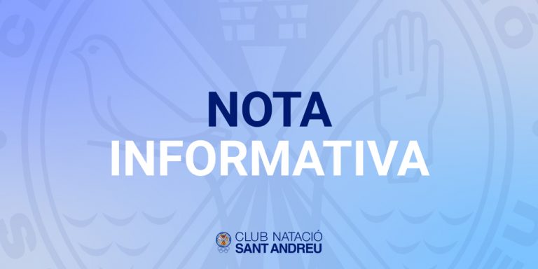 NOTA INFORMATIVA