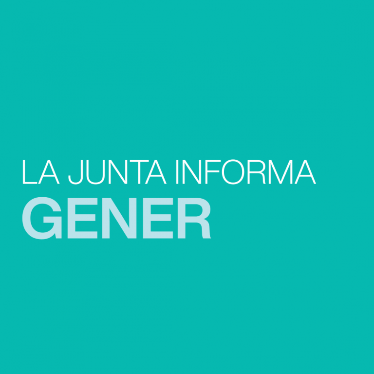 La Junta Informa (GENER)