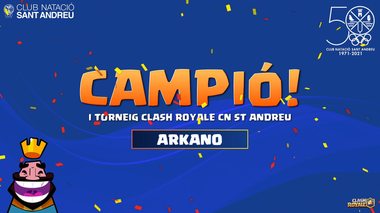 ARKANO guanya el primer torneig de Clash Royale