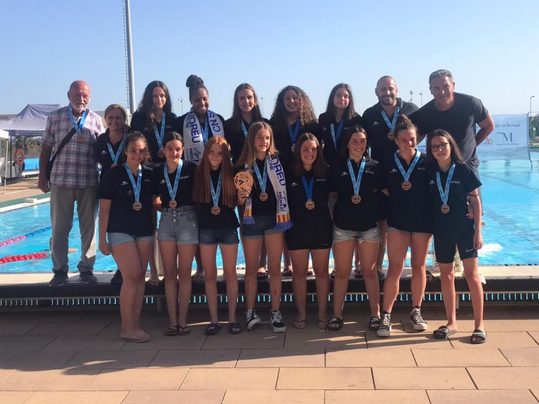 BRONZE AL CAMPIONAT D'ESPANYA DE WATERPOLO