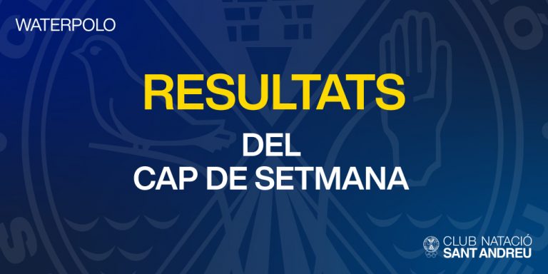 WATERPOLO: Resultats del cap de setmana