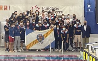 Campions a la Copa Catalana Absoluta de natació