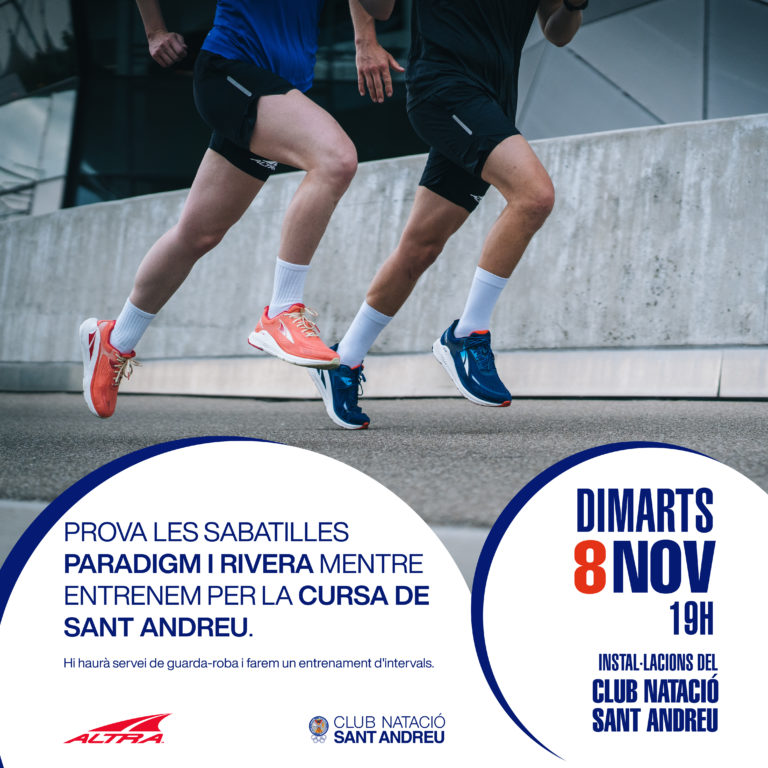 Calça’t unes Altra Running i participa en el reconeixement del circuit de la Cursa de Sant Andreu